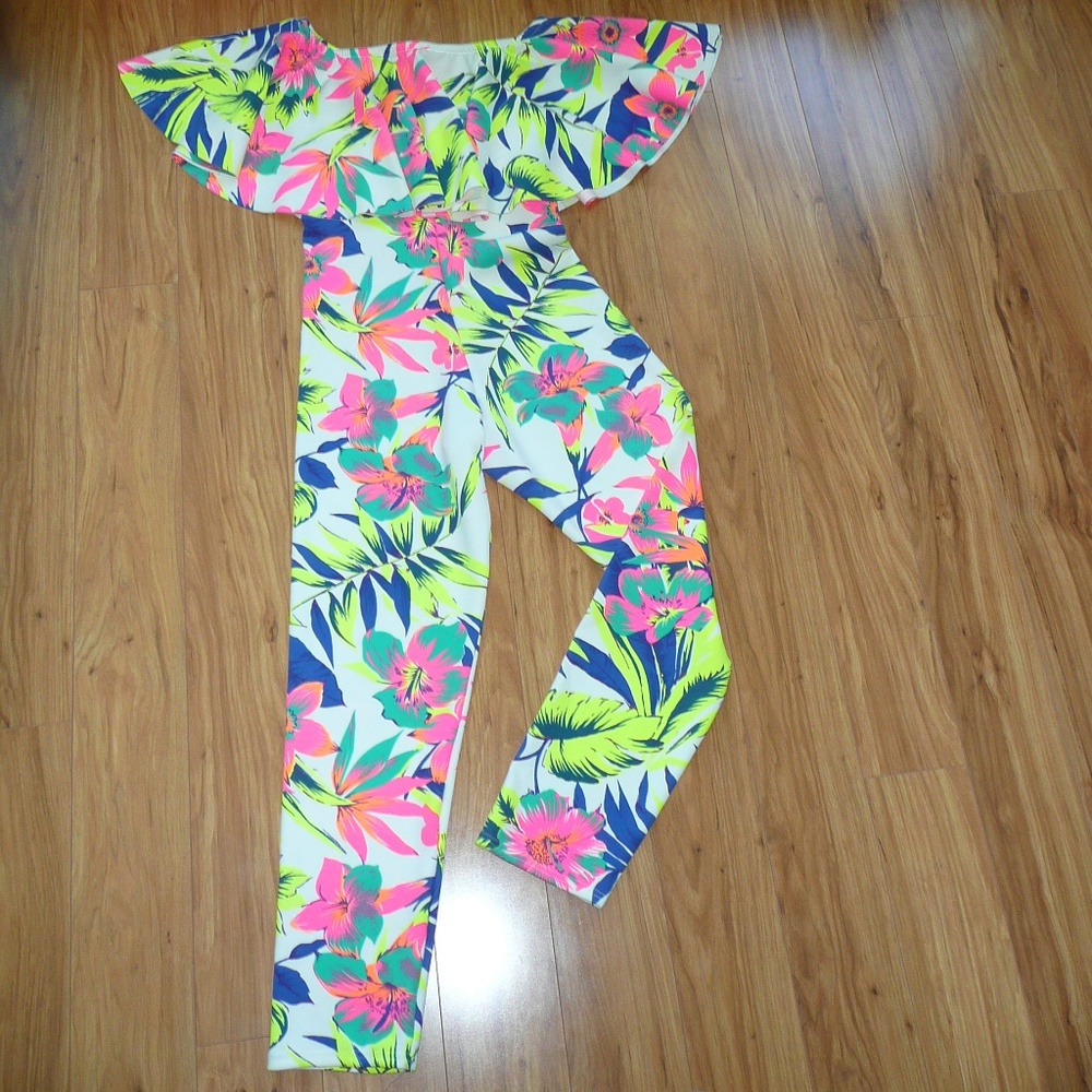 Glamour Babe Floral Jumpsuit